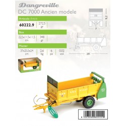 DANGREVILLE DC7000 ANCIEN - Rimorchio - 1:32