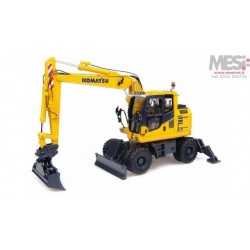 KOMATSU PW148-10 - Escavatore Gommato - 1:50