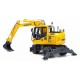 KOMATSU PW148-10 - Escavatore Gommato - 1:50