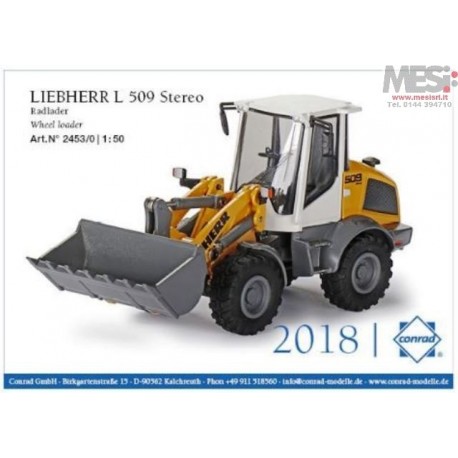 LIEBHERR L509 Stereo - Pala Gommata - 1:50 - CONRAD - 2453/0