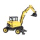 YANMAR B110W - Escavatore Gommato - 1:50 - NZG - 974