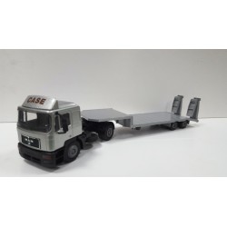 MAN F2000 CASE - Motrice e semirimorchio con rampe - Camion - 1:50